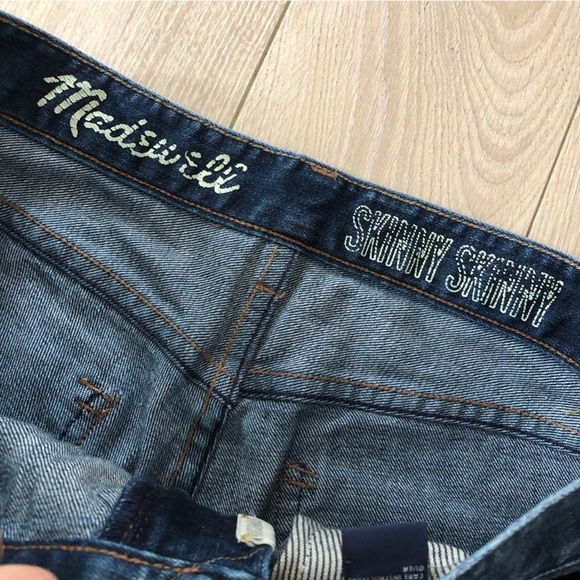 Madewell Skinny Skinny Jeans Size 27x34 - Picture 10 of 12